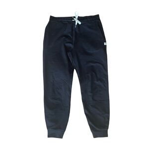 Black Jogger Pants with Drawstring
